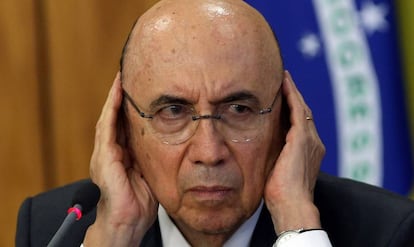 O ministro da Fazenda, Henrique Meirelles.