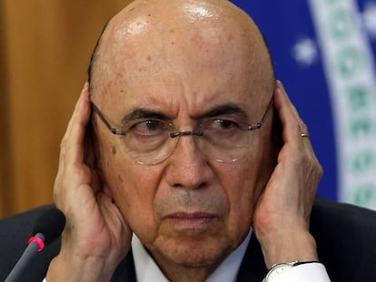 O ministro da Fazenda, Henrique Meirelles.