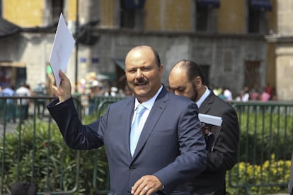 César Duarte en Ciudad de México, el 25 de julio de 2014. 