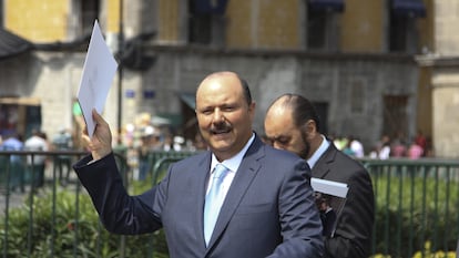 César Duarte en Ciudad de México, el 25 de julio de 2014.