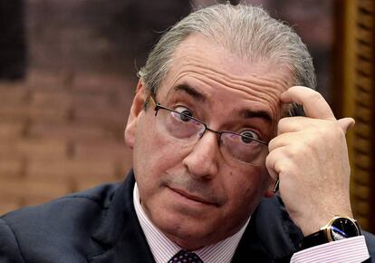 O ex-presidente da C&acirc;mara Eduardo Cunha