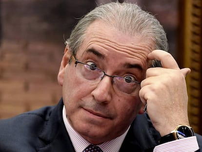 O ex-presidente da C&acirc;mara Eduardo Cunha