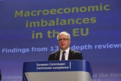 El comisario de Asuntos Económicos y Financieros de la UE, Olli Rehn.