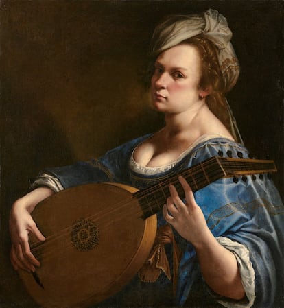 'Autorretrato tocando el laúd' (1615-17). 