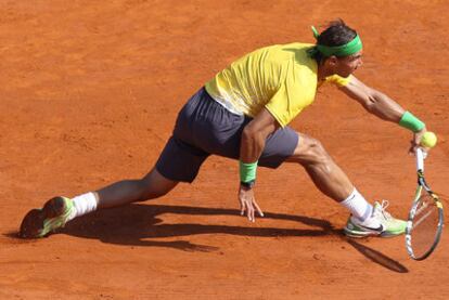 Rafael Nadal, durante su partido contra el británico Andy Murray.