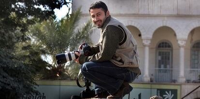 El fotógrafo de Reuters, Namir Noor-Eldeen, muerto por los disparos de un helicóptero del Ejército de EE UU en Bagdad.
