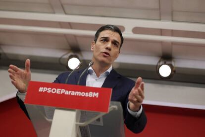 El líder del PSOE, Pedro Sánchez.