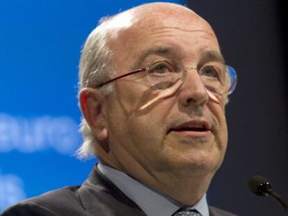 El vicepresidente de la Comisión Europea y comisario de la Competencia, Joaquín Almunia.