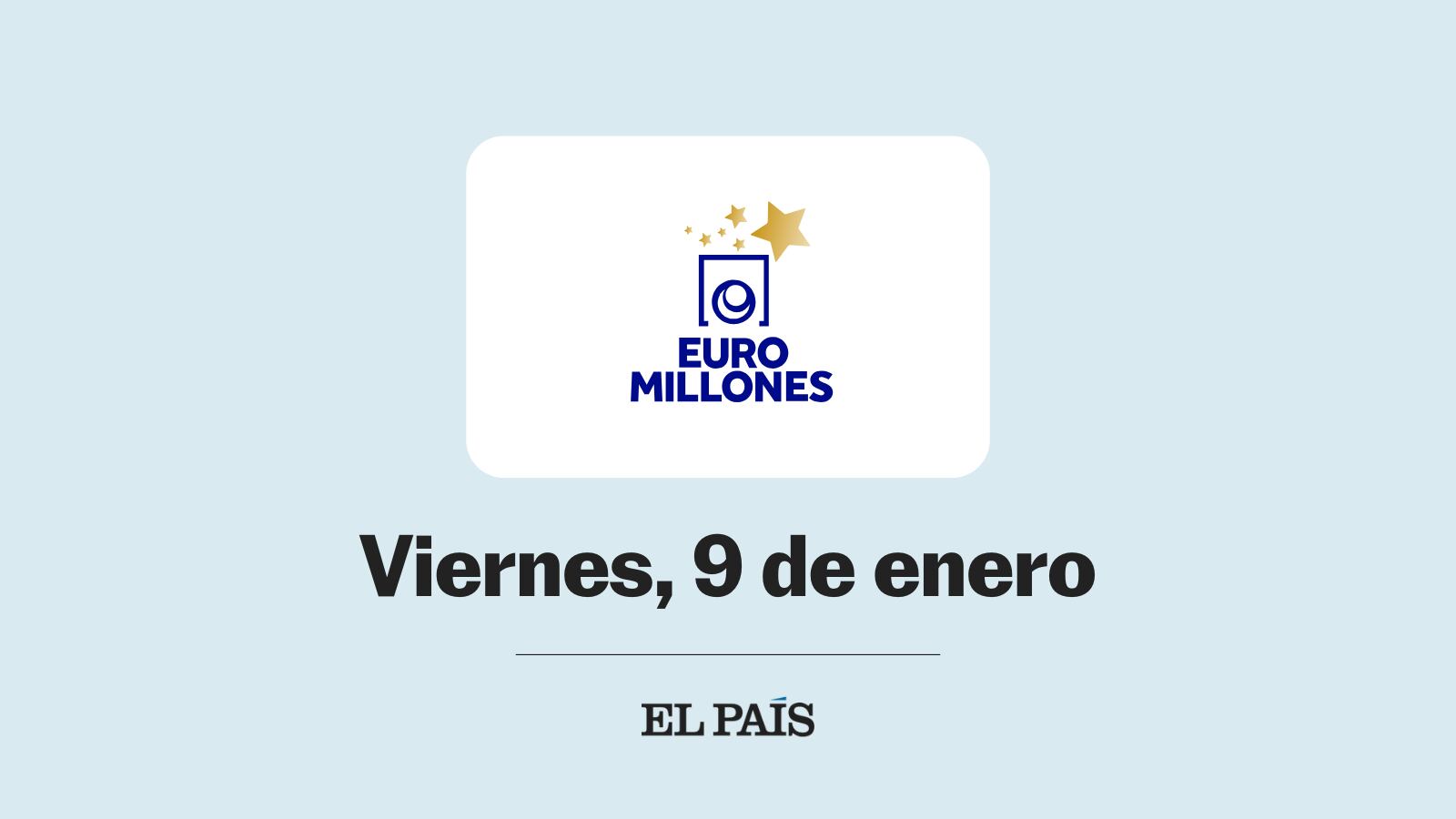 Euromillones: Sorteggio del venerdì 9 gennaio.