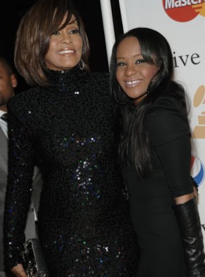 Whitney Houston y Bobbi Kristina Brown.