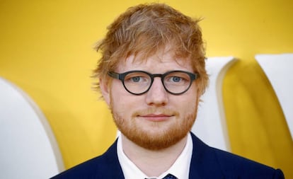 Ed Sheeran, en Londres (el Reino Unido), el pasado mes de junio.