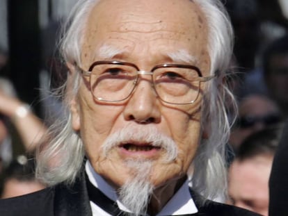 El director japon&eacute;s Seijun Suzuki, en el festival de Cannes en 2005. 