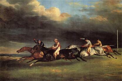 &#39;El derby de Epson&#39; (1821), de Théodore Géricault.