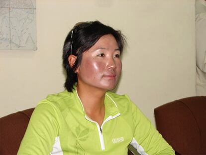 La alpinista surcoreana Go Mi-sun.