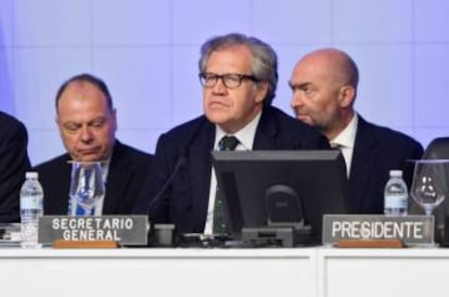 El secretario general de la OEA, Luis Almagro.