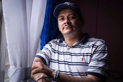 El líder campesino nicaragüense, Medardo Mairena, en Managua.