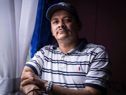 El líder campesino nicaragüense, Medardo Mairena, en Managua.