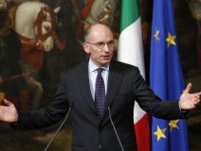 Enrico Letta, primer ministro italiano.