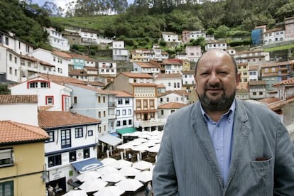 The former mayor of Cudillero, Francisco González.