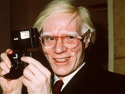 El artista estadounidense Andy Warhol.
