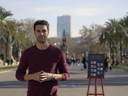 Álvaro Carmona, presentador de 'This is Philosophy', emitido en La 2.