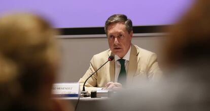El director de la Agencia Tributaria, Santiago Menéndez