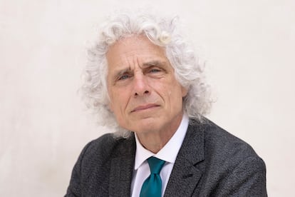 El ensayista y profesor de Harvard Steven Pinker, en el Caixaforum de Barcelona el pasado mes de octubre.