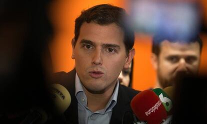 El presidente de Ciudadanos, Albert Rivera.