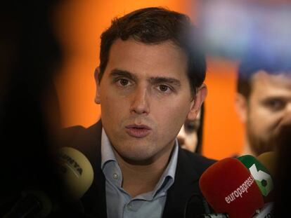 El president de Ciutadans, Albert Rivera.