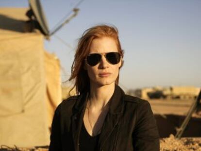 Jessica Chastain en 'La noche más oscura'.