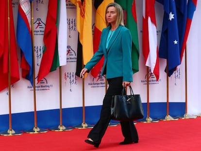 Federica Mogherini, Alta Representante para la Política Exterior de la UE.