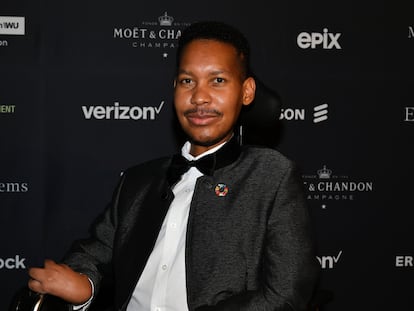 Eddie Ndopu, en un evento de la ONG Whitaker, en Nueva York, en 2019.