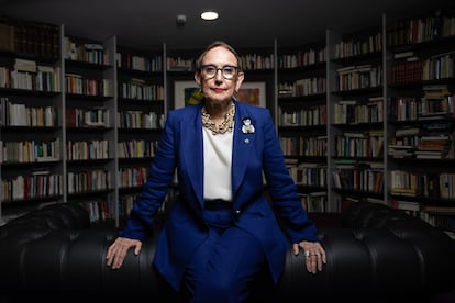Rebeca Grynspan, secretaria general de UNCTAD, el pasado viernes en la redacción de EL PAÍS.
