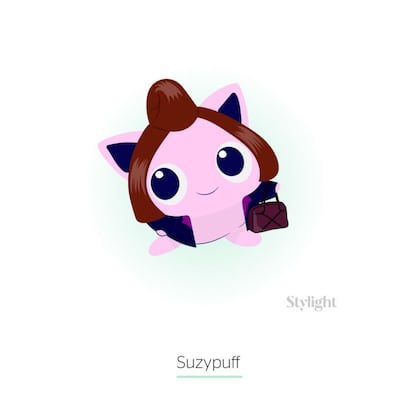La periodista de moda Suzy Menkes también tiene su propio Pokémon Go, Jigglypuff. Con su orejas de gato y cuerpo de globo color rosa este es uno de los monstruos más tiernos.