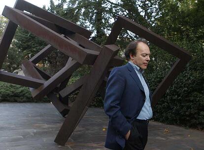 Javier Marías, ayer poco antes de la charla en la que participó en la Fundación Juan March.