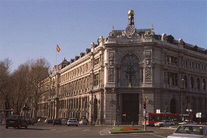 Sede del Banco de España en Madrid.