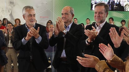 Los expresidente José Antonio Griñán y Manuel Chaves, en una imagen de archivo.