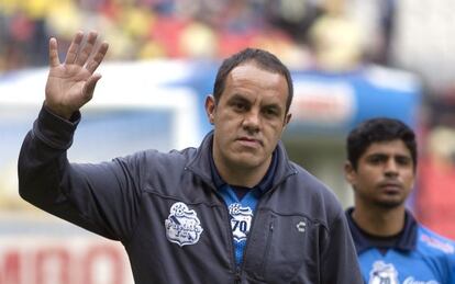 El exfutbolista Cuauht&eacute;moc Blanco, en imagen de archivo.