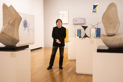 Andrés Duprat posa en el Museo Nacional de Bellas Artes de Argentina que dirige desde 2015.