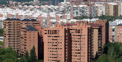 Viviendas en Madrid. 