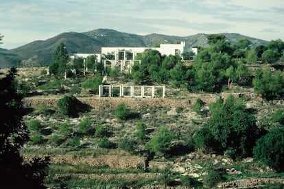 La casa de Bernard Rudofsky en Frigiliana (Málaga).