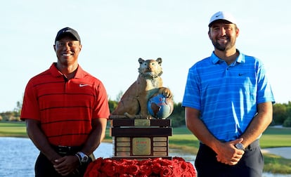 Tiger y Scheffler, con el torneo del Hero World Challenge.