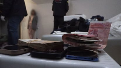 Operación de los Mossos contra un operativo de blanqueo de capitales del tráfico de drogas.