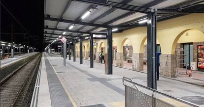 L'estació de Granollers, amb les obres finalitzades.