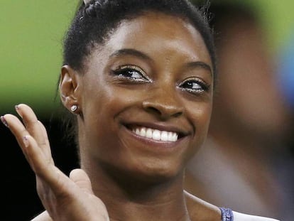 Simone Biles, durante los Juegos Ol&iacute;mpicos de R&iacute;o de Janeiro 2016.