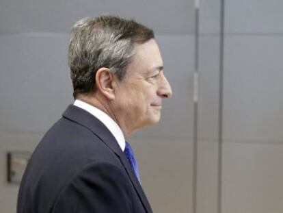  El presidente del Banco Central Europeo (BCE), Mario Draghi