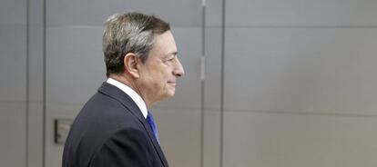  El presidente del Banco Central Europeo (BCE), Mario Draghi