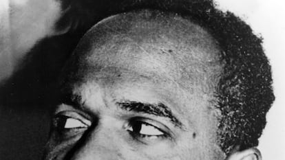 O psiquiatra e filósofo social Frantz Fanon (1925-1961).