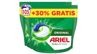 ofertas amazon detergente en cápsulas para lavadora.