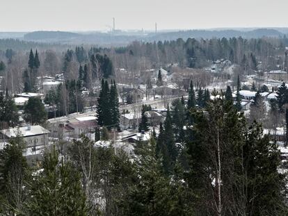 Imagen de la ciudad fronteriza de Imatra, el pasado 24 de marzo.